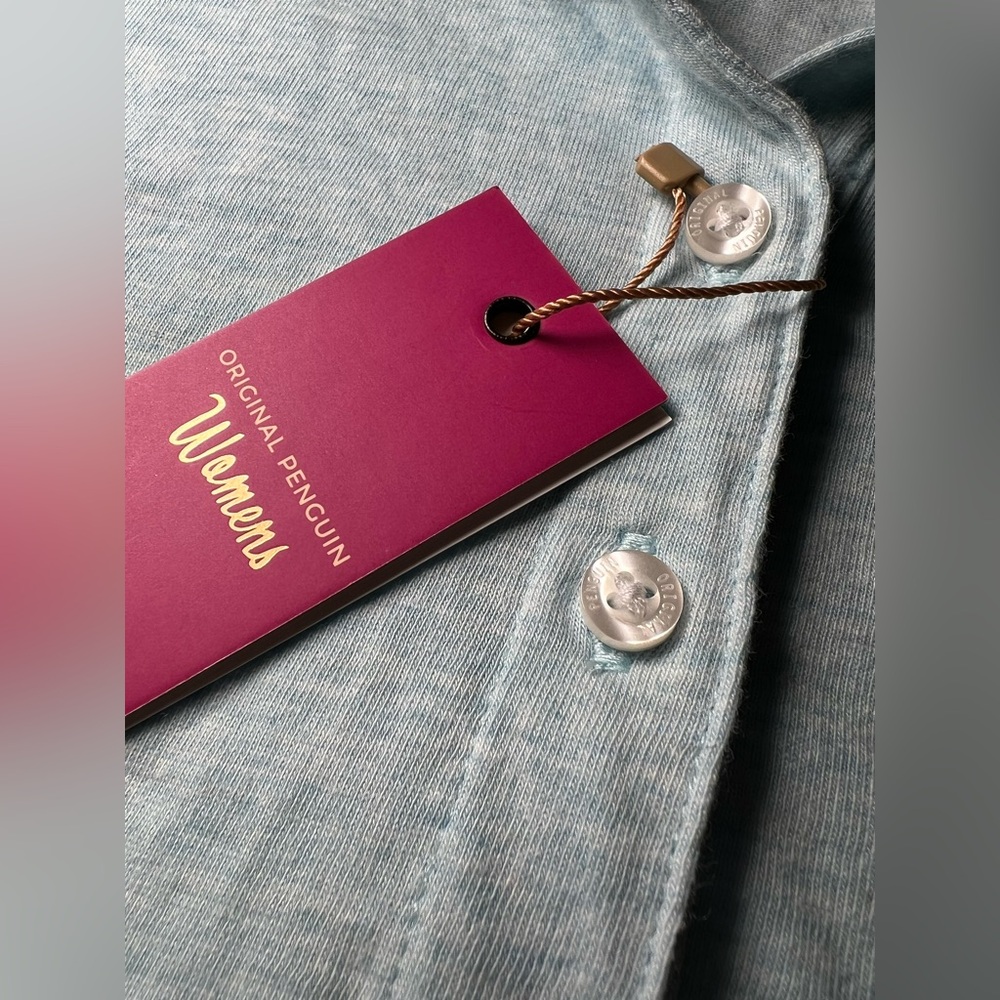 NWT Original Penguin Short Sleeve Polo Dress XL Athleisure Golf Tennis Casual - Picture 5 of 12